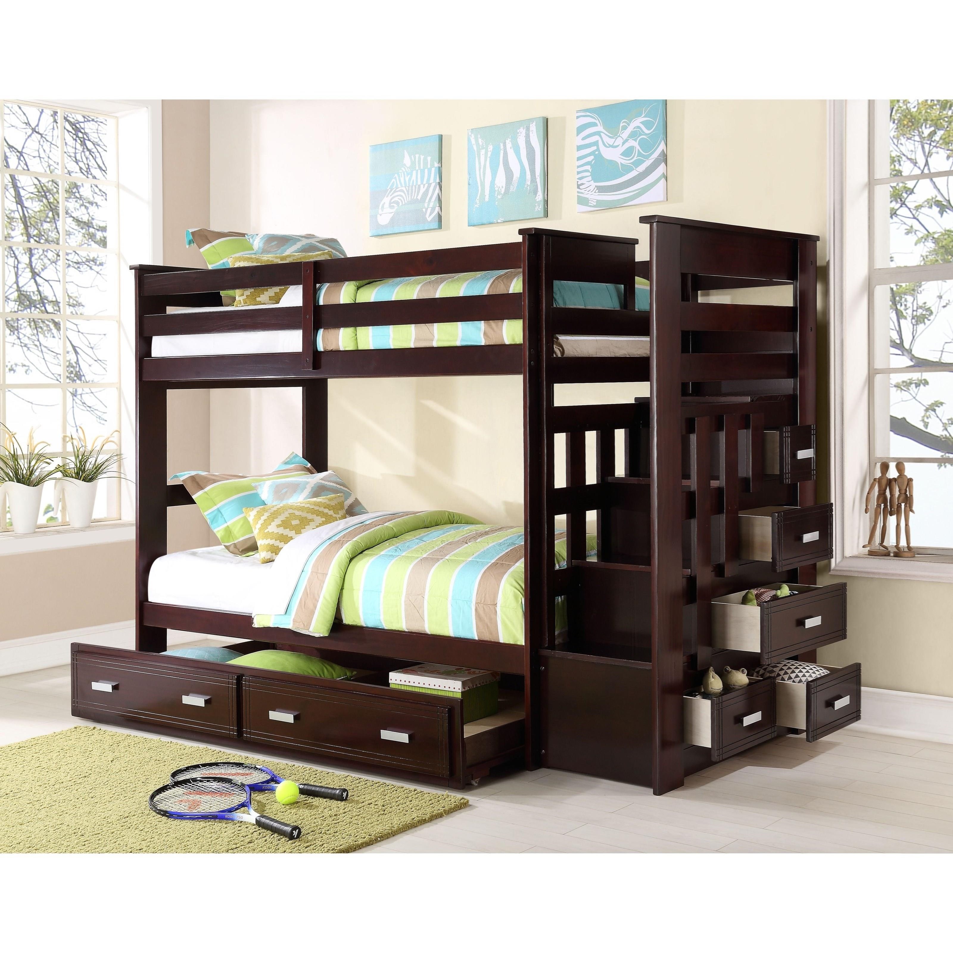 Allentown twin over shop twin bunk bed